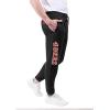Ultra Game Men’s NFL Official Super Soft Game Day Jogger Sweatpants(Black)