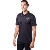 Ultra Game Mens NFL Official Super Soft Quick Dry Jersey Polo Shirt(Navy)