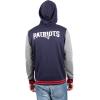 Ultra Game Men’s NFL Official Ultimate Full Zip Varsity Hoodie Sweatshirt Jacket(New England Patriots)