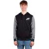 Ultra Game Men’s NFL Official Ultimate Full Zip Varsity Hoodie Sweatshirt Jacket(Philadelphia Eagles)