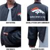 Ultra Game NFL Boys Classic Baseball Varsity Jacket(Charcoal)