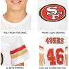 Ultra Game NFL Boys Mesh Vintage Jersey Tee Shirt(White)