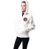 Ultra Game NFL Chicago Bears Womenss Fleece Sherpa Hoodie Jacket, Cream, Small