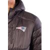 Ultra Game NFL Mens Full Zip Hooded Puffer Jacket(New England Patriots)