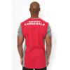 Ultra Game NFL Mens Short Sleeve Raglan T-Shirt(Red)