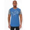 Ultra Game NFL Mens Short Sleeve Raglan T-Shirt(Royal)