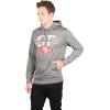 Ultra Game NFL Men’s Soft Fleece Hoodie Pullover Sweatshirt With Zipper Pockets(Heather Charcoal)