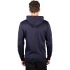Ultra Game NFL Men’s Soft Fleece Hoodie Pullover Sweatshirt With Zipper Pockets(Navy)