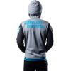 Ultra Game NFL Men’s Super Soft Fleece Full Zip Hoodie Varsity Sweatshirt(Team Color)