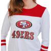 Ultra Game NFL Womens Raglan Vintage Baseball T-Shirt(White 2024)
