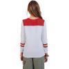 Ultra Game NFL Womens Raglan Vintage Baseball T-Shirt(White 2024)