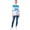 Ultra Game NFL Women’s Super Soft Raglan Vintage Baseball T-Shirt(White)