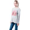 Ultra Game NFL Womens Womens Super Soft Sleepwear Lounge Shirt(Heather Gray)