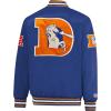 Ultra Game NFL mens Nfl Official Supreme Satin Jacket(Vintage Logo)