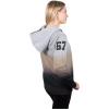Ultra Game NFL womens Full Zip Hoodie Sweatshirt Hombre Jacket(Heather Gray)