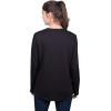 Ultra Game NFL womens Nfl Fleece Lace Long Sleeve Sweatshirt for Women(Black)