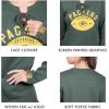 Ultra Game NFL womens Nfl Fleece Lace Long Sleeve Sweatshirt for Women(Black)