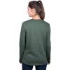 Ultra Game NFL womens Nfl Fleece Lace Long Sleeve Sweatshirt for Women(Green)