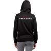 Ultra Game Women’s NFL Official Full Zip Super Soft Marl Knit Hoodie Sweatshirt Jacket(Team Color Updated)