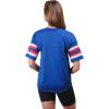 Ultra Game Women’s NFL Official Lace Up Tee Shirt Penalty Box(Team Color Updated)