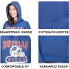 Ultra Game Women’s NFL Official Super Soft Hoodie Pullover Sweatshirt(Team Color)
