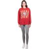 Ultra Game Women’s NFL Official Super Soft Oversized Cozy Sweatshirt(Team Color 2)