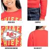 Ultra Game Women’s NFL Official Super Soft Oversized Cozy Sweatshirt(Team Color1)
