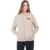 Ultra Game Women’s NFL Official Super Soft Sherpa Full Zip Hoodie Sweatshirt Jacket(Sand)