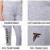 Ultra Game Women’s NFL Official Super Soft Sweatpants Joggers Lounge Pants Pajamas(Heather Gray)