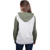 Ultra Game Women’s NFL Official Super Soft Tie Neck Hoodie Sweatshirt(Team Color)