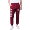Ultra Game Adults NFL Official Active Super Soft Fleece Game Day Jogger Sweatpants(Team Color)