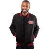 Ultra Game Men’s NFL Official Classic Varsity Coaches Jacket Coat(Alternate Team Color)