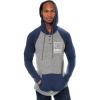 Ultra Game Mens NFL Official Fleece Hoodie Pullover Sweatshirt Henley(Chicago Bears)