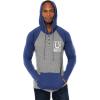 Ultra Game Mens NFL Official Fleece Hoodie Pullover Sweatshirt Henley(Indianapolis Colts)