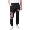 Ultra Game Men’s NFL Official Super Soft Game Day Jogger Sweatpants(Black)