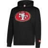 Ultra Game Men’s NFL Official Supremely Soft Hoodie Sweatshirt(Black)