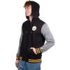 Ultra Game Men’s NFL Official Ultimate Full Zip Varsity Hoodie Sweatshirt Jacket(Pittsburgh Steelers)