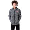 Ultra Game Men’s NFL Official Ultimate Full Zip Varsity Hoodie Sweatshirt Jacket(Team Color)