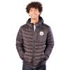 Ultra Game NFL Mens Full Zip Hooded Puffer Jacket(Pittsburgh Steelers)