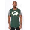 Ultra Game NFL Mens Short Sleeve Raglan T-Shirt(Green)