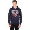 Ultra Game NFL Men’s Soft Fleece Hoodie Pullover Sweatshirt With Zipper Pockets(Navy)