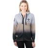 Ultra Game NFL womens Full Zip Hoodie Sweatshirt Hombre Jacket(Heather Gray)