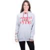 Ultra Game Women’s NFL Official Super Soft Tie Neck Hoodie Sweatshirt(Heather Gray)
