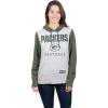 Ultra Game Women’s NFL Official Super Soft Tie Neck Hoodie Sweatshirt(Team Color)