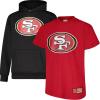 Ultra Game Youth NFL Official Super Soft T-Shirt & Hoodie Sweatshirt Set (Sizes 8 to 18-20)(T-shirt + Hoodie Set)