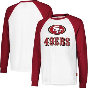 Ultra Game Adults NFL Official Super Soft Raglan Baseball Long Sleeve T-Shirt(2024 Edition)