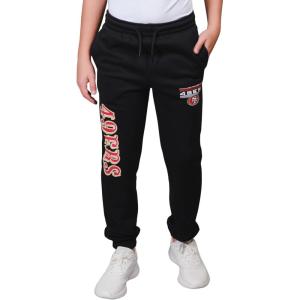 Ultra Game Boys NFL Official Super Soft Jogger Sweatpants(Black)