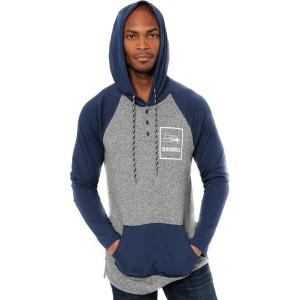 Ultra Game Mens NFL Official Fleece Hoodie Pullover Sweatshirt Henley(Seattle Seahawks)