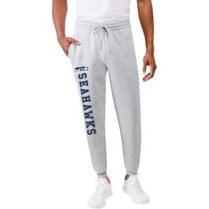 Ultra Game Men’s NFL Official Super Soft Game Day Jogger Sweatpants(Grey)