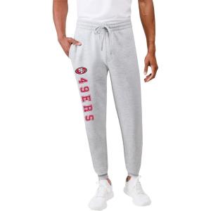 Ultra Game Men’s NFL Official Super Soft Game Day Jogger Sweatpants(Heather Gray)